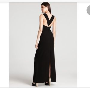 BCBG crepe gown size 4